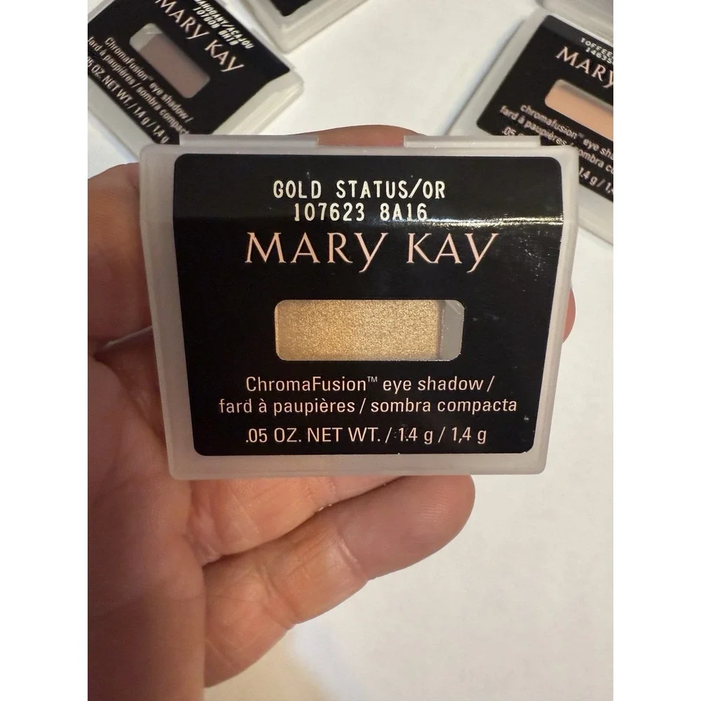 Lot of 7 New Mary Kay MAHOGANY Chromafusion‎ Eye Shadow Full Size NEW